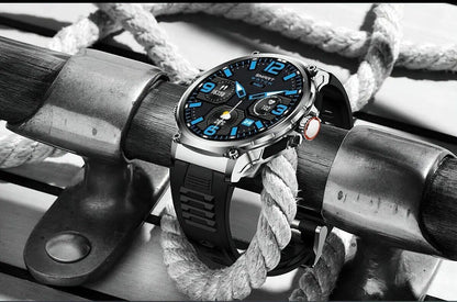 Ultra HD 1.85" Smartwatch with GPS, Bluetooth Calling & Health Monitoring - Perfect Gym Gift!
